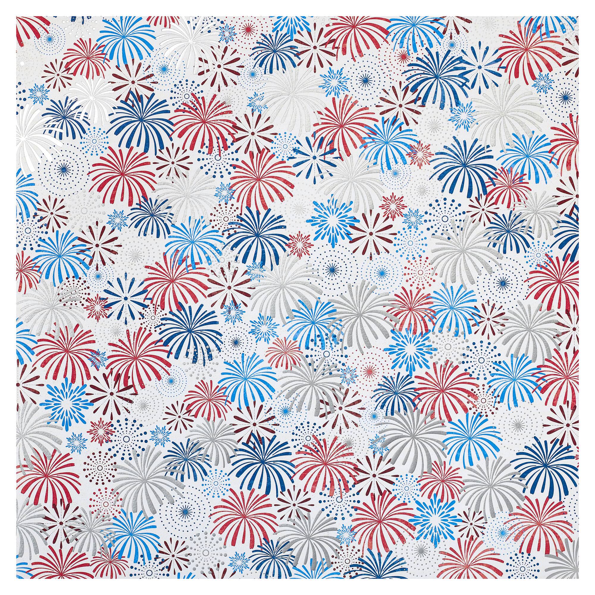 24 Pack: 4th of July Paper by Recollections™, 12" x 12"